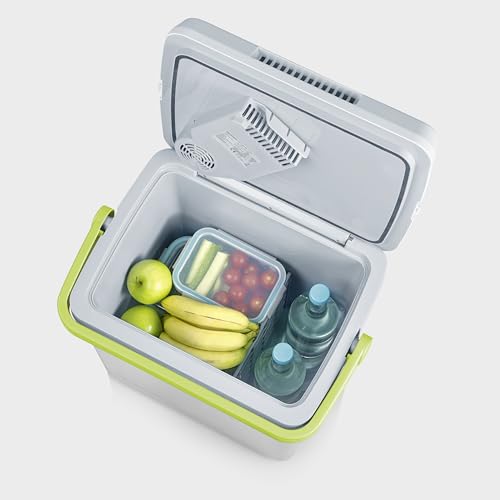Severin Frigorifero Elettrico Da 25 L, Con Innovativo Cavo Di Collegamento Usb Per L'alimentazione Esterna, Kb 2925, Grigio/Verde - 5