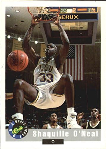 NBA カード　シャック　① Amazon.com: 1992 Classic #1 Shaquille O'Neal RC Rookie NBA