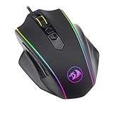 Redragon MOUSE GAMER M720-RGB VAMPIRE PRETO
