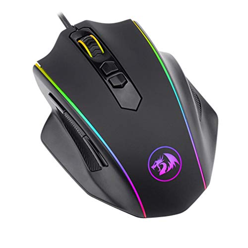 Redragon MOUSE GAMER M720-RGB VAMPIRE PRETO