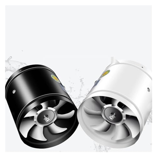 Ventilateur d'extraction en tuyau métallique résistant de 6 pouces