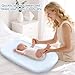 Hooyax Waterproof Baby Lounger Cover 2-Pack - Ultra-Soft Stretchable Waterproof Slipcover for Infant Loungers & Baby Nests, Skin-Friendly Newborn Lounger Cover Set - Covers Only (Insert Not Included)