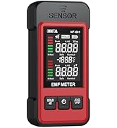 BINTA EMF Meter, 2 in 1 Radiation Meter for EF MF WiFi Signal, Digital Electromagnetic Field Radi...