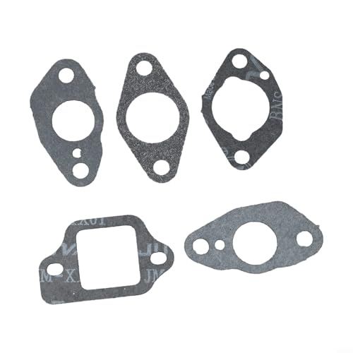 Set di guarnizioni per carburatore per tosaerba Honda, kit da 5 pezzi per IZY HRG415 416 465 466 536 per GCV135 GC135 per motori GCV160, ricambio non OEM per codici articolo 18381‑ZL8‑305 16212‑ZL8‑00