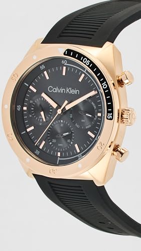 Image of Calvin Klein Ck Flex Qtz Multifunction Tonneau Dial Men's Watch