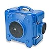 BlueDri BD AS 550 BL Negative Machine Airbourne Cleaner HEPA Scrubber Water Damage Restoration Equipment Air Purifier for Commercial Use Blue
