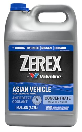Zerex Asian Vehicle Blue Antifreeze Coolant Concentrate 1 Gallon
