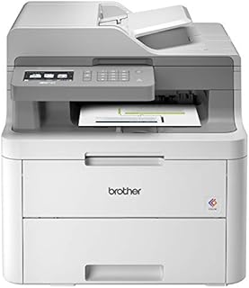 Brother MFC-L3710CW Compact Digital Color All-in-One Printer Providing Laser Printer Quality Results with Wireless, Amazon Dash Replenishment Ready