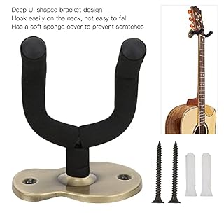 Tomotato Cintre Guitare Solid Steal Support Mural Guitare Support Mural Guitare Cintre Guitare Swing Cintre pour Guitare Crochet pour Guitare Métal Support Mural pour Guitare Support (Bronze) - Les Beatles, Paul McCartney, John Lennon, RIngo Starr, George Harrison Tomotato Cintre Guitare Solid Steal Support Mural Guitare Support Mural Guitare Cintre Guitare Swing Cintre pour Guitare Crochet pour Guitare Métal Support Mural pour Guitare Support (Bronze) – Image 4