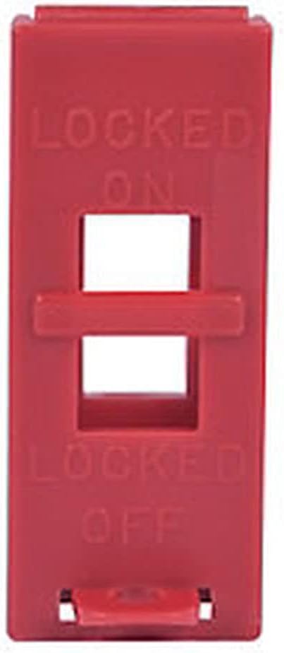 Zing Green Products 6064 RecycLockout Lockout Tagout, Wall Switch Lockout, Recycled Plastic (4 Pack) 6064-4