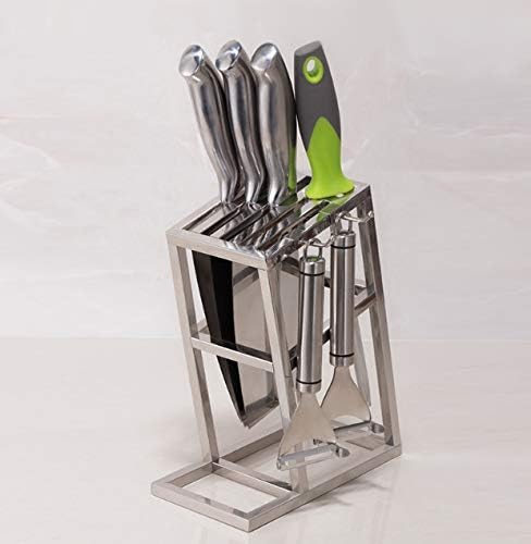 Kitchen Accessories Stand Holder Stainless Steel Cooking Block Proof Kitchenware Storage Rack