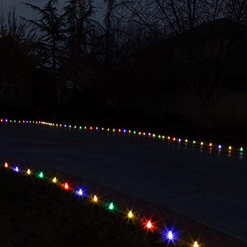 Holiday Lighting Outlet Christmas Light Stakes | Universal 5-Inch Outdoor Light Stakes For C9 Or C7 Light Sockets | Improved Break-Resistant Design | For Use On Lawn Or Pathway | Pack Of 25 #TOP7