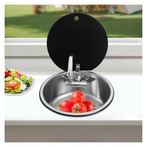 Évier de cuisine RV acier inoxydable 34cm : solution petit espace van - 3