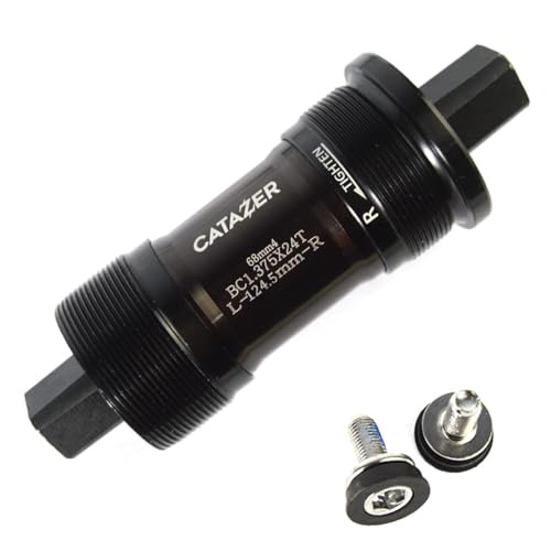 catazer Square Taper Bicycle Bottom Bracket 68x124.5mm Sealed Bearing