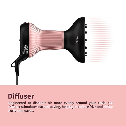 Wufayhd BY-5933 Diffuser Hair Dryer For Curly Hair: Professional 2 In 1 Diffuser & Hair Dryers thumb #5