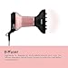 WUFAYHD Diffuser Hair Dryer for Curly Hair with Ceramic Technology, Lightweight Elegance, 2-in-1, Gifts for Her, Reduces Frizz, Enhances Curls, Volumizes, Portable Hair Dryer, ALCI Safety Plug