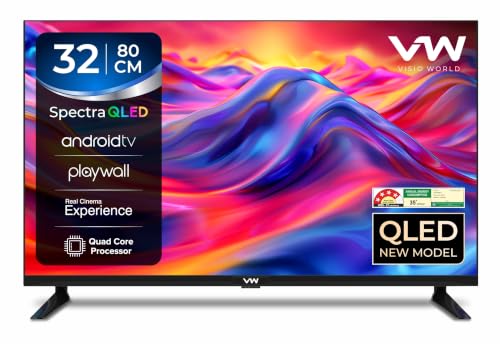 Image of VW 80 cm (32 inches) Spectra Series HD Ready Smart QLED Android TV VW32AQ3
