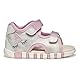Geox Baby-Mädchen B IUPIDOO Gir Sandal, Silver/Pink, 22 EU
