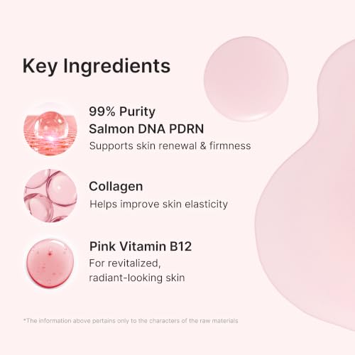medicube Salmon DNA PDRN Pink Vita Coating Sheet Mask 10EA - Korean sheet mask for glass skin - Luxurious Home care Mask for Hydration, Firming, and Balanced Skin, Korean Skin Care (22g/0.77oz x 10ea) - Image 4