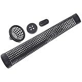 MAGICLULU Nasse à Anguilles Portable en Plastique, Piège à Pêche 1 Entrée, 2 Cages Réutilisables, Filet à Écrevisses pour Crevettes, Loches et Pêche en Plein Air