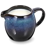 Design élégant vintage : cette saucière en céramique présente un design vintage intemporel avec un glaçage crème lisse et une poignée ergonomique, rehaussant votre table avec un charme classique tout en permettant un versement facile et confortable.