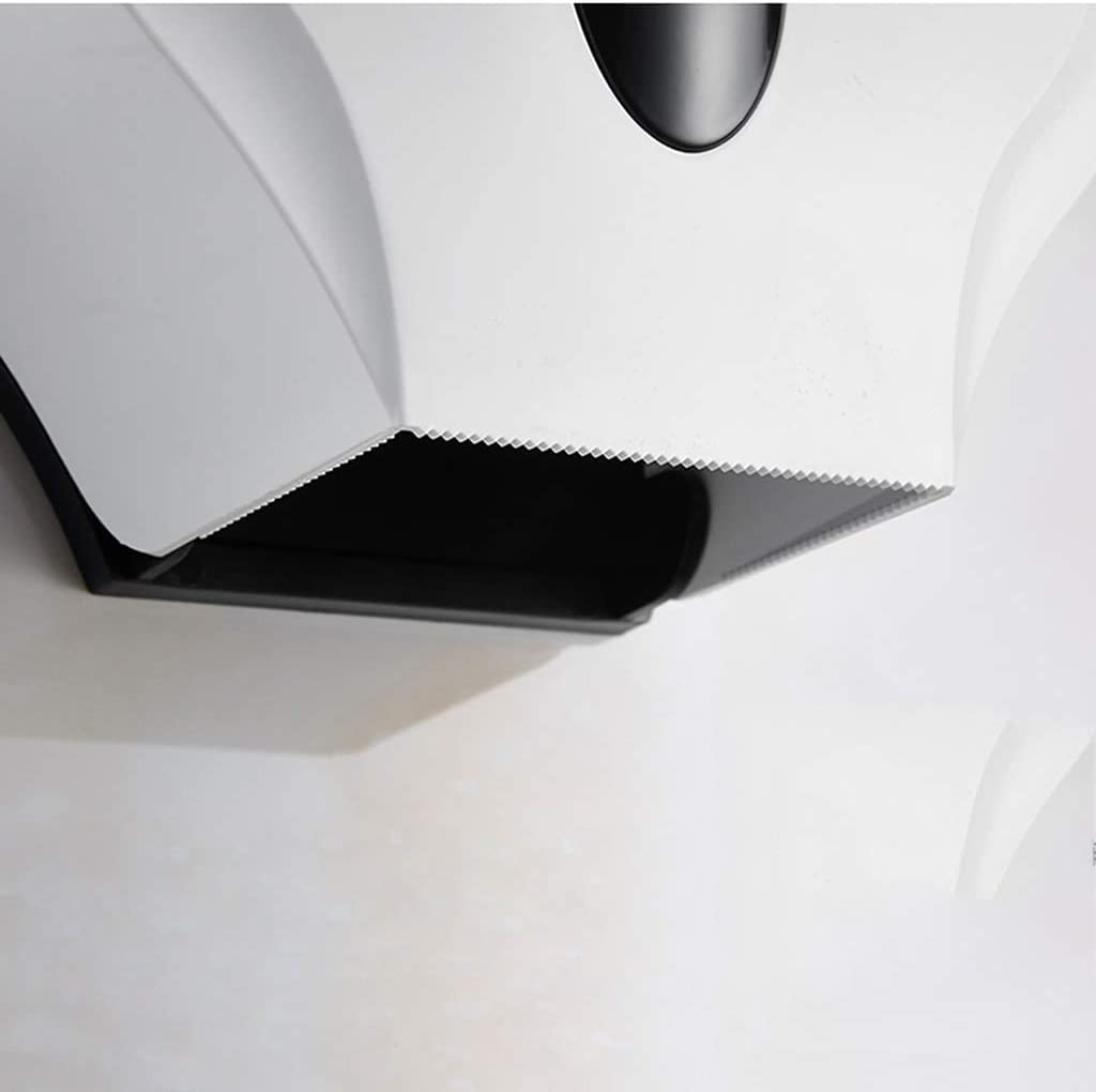 BKEKM Dispenser Salviette Dispenser di Asciugamani di Carta a Parete Dispenser di Asciugamani Senza Contatto Portarotolo da Bagno Porta Asciugamani di Carta Dispenser di Asciugamani da Cucina Moda