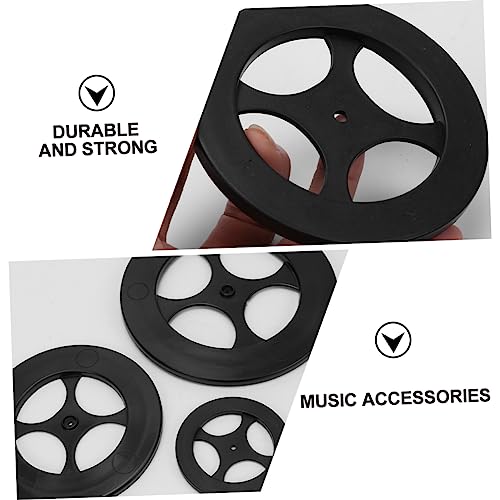 Pack de 3 cojinetes giratorios para plato y bandeja de discos CD 7