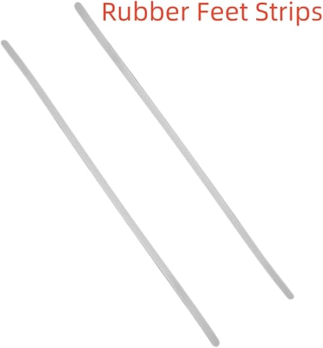 Miniatura 6 de Tiras de goma de repuesto para Microsoft Surface Laptop Studio 14.4 pulgadas, tiras de goma antideslizantes color gris