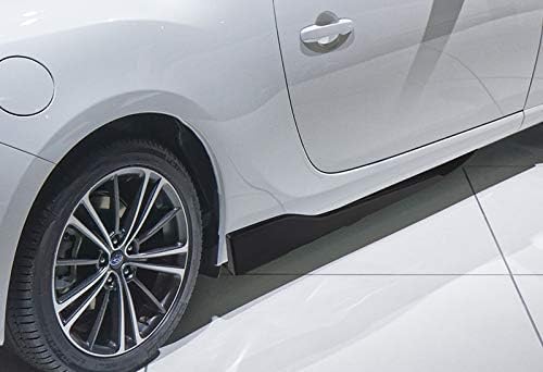 Stay-Tuned, ABS Plastic Front Bumper Lip Spoiler Body Kit+Universal 31" Side Skirt Diffuser, Fit for 2016-2019 BMW 3-Series F30 F35, Auto Exterior Accessory, 5PC (Unpainted Black)