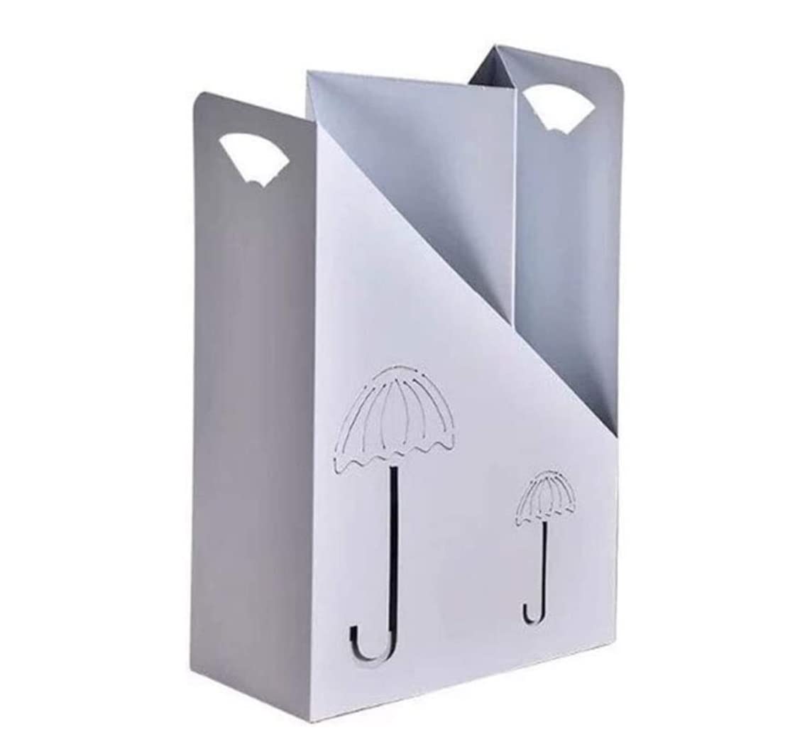Resistente DiseñO Soporte De Paraguas De Metal Estante De Paraguas De Uso General Cubo De Paraguas De Oficina En Casa Bastidores De Almacenamiento De Vestíbulo De Hotel Soporte De Paraguas Alta Durabi