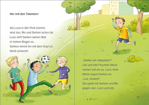 Leselöwen 2. Klasse - Die besten Kicker der Welt: Erstlesebuch für Kinder ab 6 Jahre