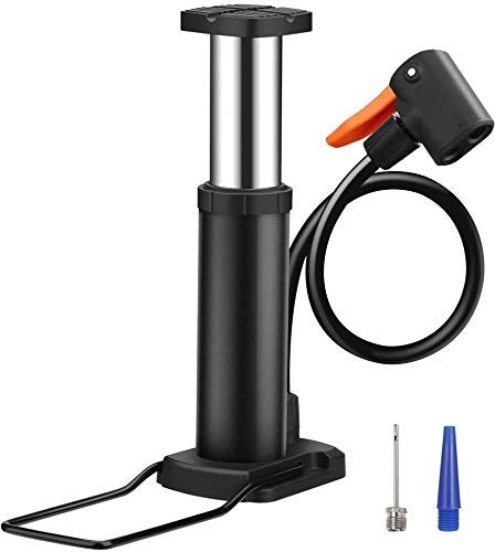 Amazon | 自転車 空気入れ 携帯ポンプ 足踏み式 空気入れ 米式 仏式 英  