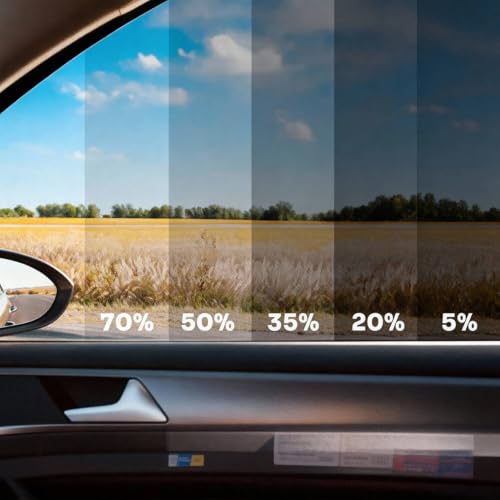 Image of Hotty-Front Shield Suncontrol Car Window Film, 15 Sq Ft | UV Rejection-99%, Heat Block-24 to 30%, VLT: 70 to 80%