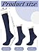 Fourluoo 3 Pack Women Cotton Boot Socks Cute Knee High Socks with Frilly Lace Ruffle Scrunch Slouch Sock Stacked Long Sock(Dark Gray, Navy Blue, Black,5-8)