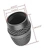 For Sennheiser E835 E845 Microphone Windscreen Foam Sponge Grille with Black Inside Foam Replacement Mic Accessories #4