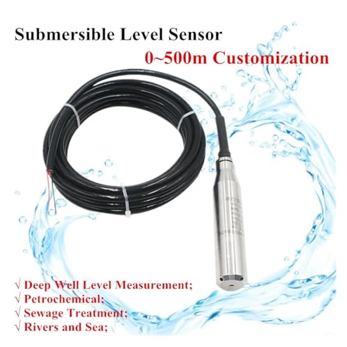 Transmisor de nivel de agua IP68 con salida 1-5V y rango de 2m para pozos 4