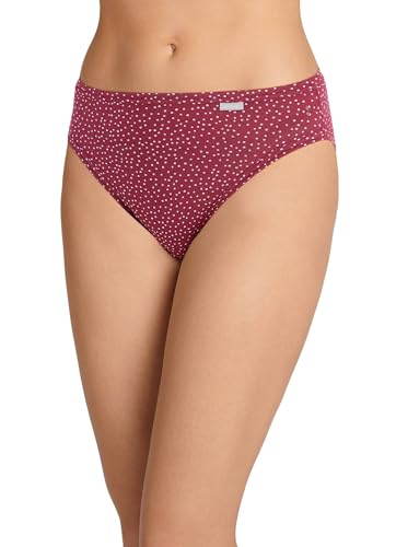 Image of Jockey Women's Underwear Plus Size 100% Cotton Elance French Cut - 3 Pack