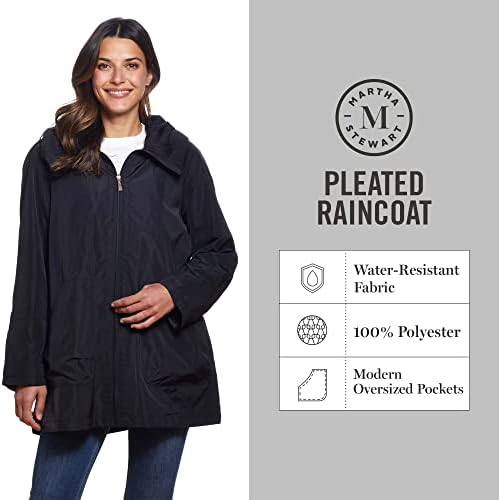 Pleated Rain Coat 
