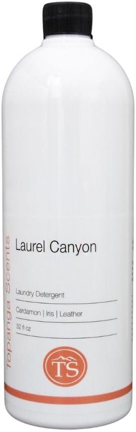 Topanga Scents Laurel Canyon Laundry Detergent, Plant-Based, 32 fl oz