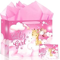 Pink giraffe pattern