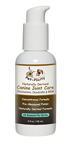 Glucosamine for Dogs with Chondroitin & MSM - Liquid Pet Hip & Joint Supplement for Your Dog - Helps with Arthritis Pain Relief Dogs and Puppies - Made in The USA