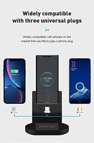 Usb C Charger Dock Station Sikai Gen11 Magnetic Usb C Desktop Charger Stand, Support 5A Qc3.0 Quick Charging, Data Transfer, With 3 Feet 5A Usb C Cable #TOP6
