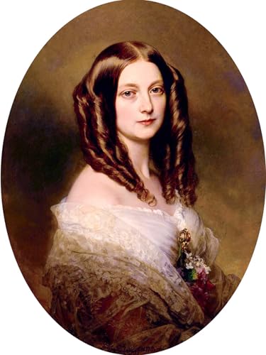 Impression tableaux peinture sur toile de maître Winterhalter decoration chambre haut de gamme