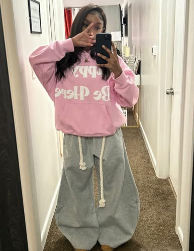 Aelfric Eden Super Baggy Barrel Sweatpants Wide Leg Pants for Women Men Casual Elastic Waist Unisex Lantern Trouser Pants4