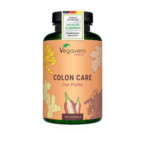 Vegavero Colon Irritable Complex | Psyllium Husk y Probioticos |...