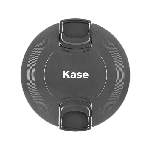 Bouchon d'objectif rond Kase 110mm anti-poussière en aluminium
