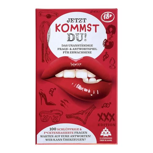 Jetzt kommst Du! – Das unanständige Frage- & Antwortspiel für Erwachsene – Partyspiele ab 18 - Spieleabend - Spiel - Geschenk & Mitbringsel