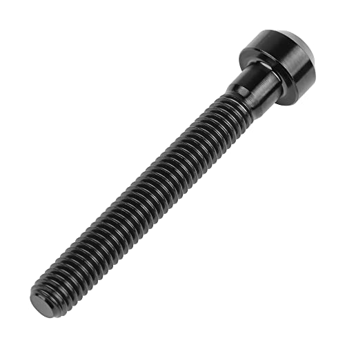 Image of Titanium Torx Square Head M6 x 10 15 20 25 30 35 40 45 50 60 65 70 80mm Screw Pack of 5 (Black, M6x45mm)