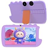 Kids Tablet, 7 inch Androrid Toddler Tablet for Kids 32GB ROM Kid Tablets, Google Certificated, Bluetooth, WiFi, Dual Camera, Parental Control Tablet with Case, Tablet for Learning, Purple