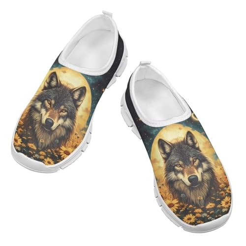 Stylish Slip On Flats Sneakers for Boys & Girls,Comfortable Athletic Shoes for Outdoor & Daily Wear,White Sole4